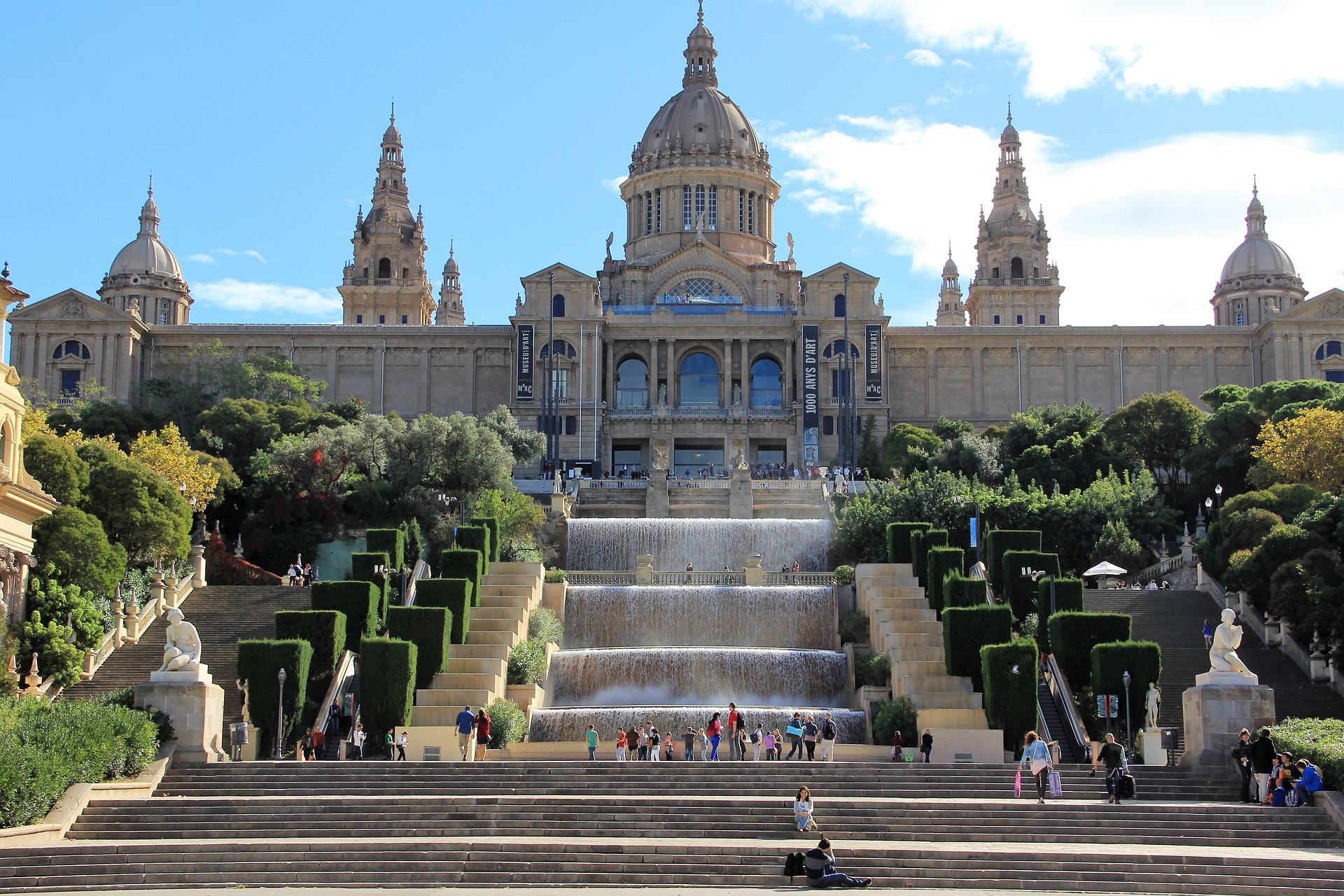 Widok na Barcelonę