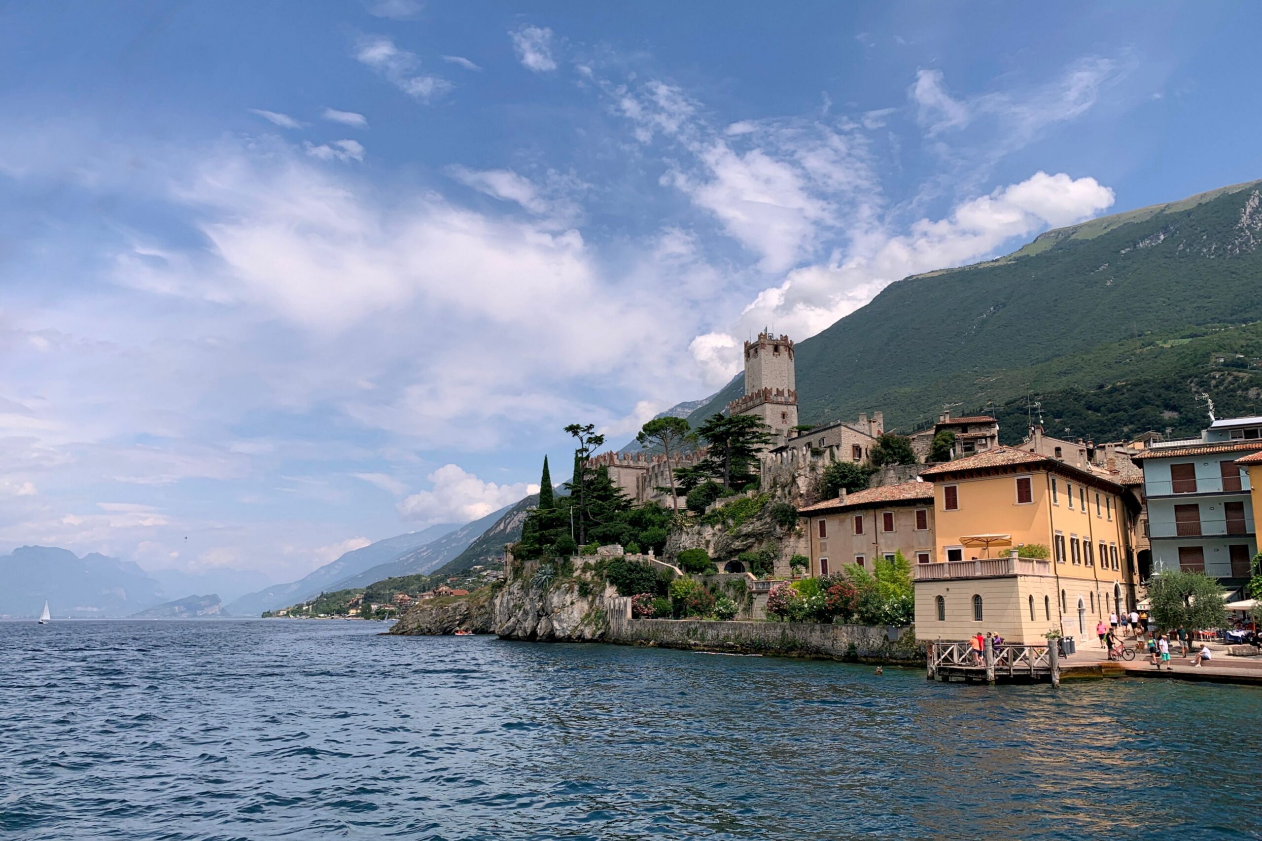 Malcesine nad jeziorem Garda