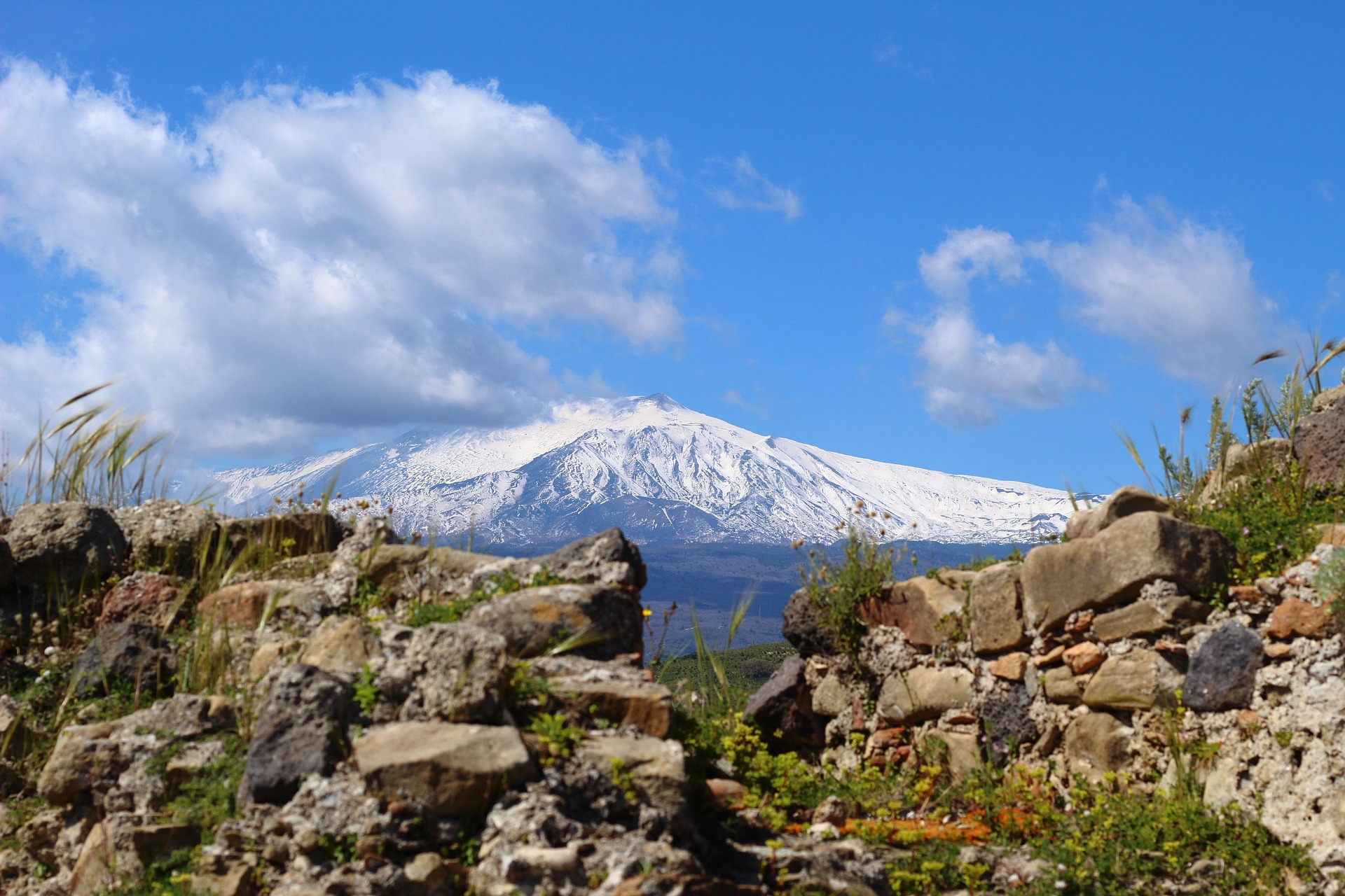 Wulkan Etna na Sycylii
