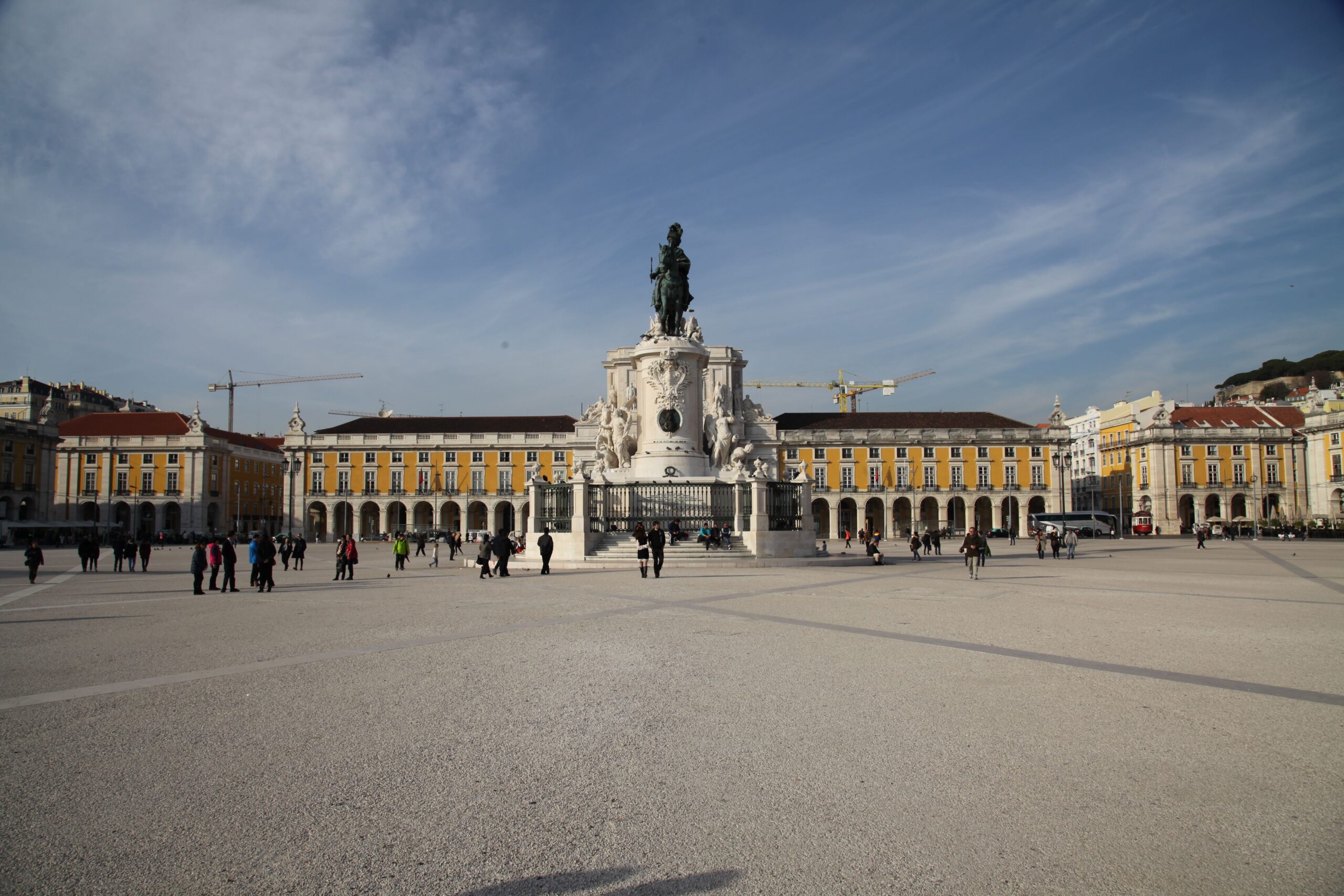 Praça do Comércio w Lizbonie