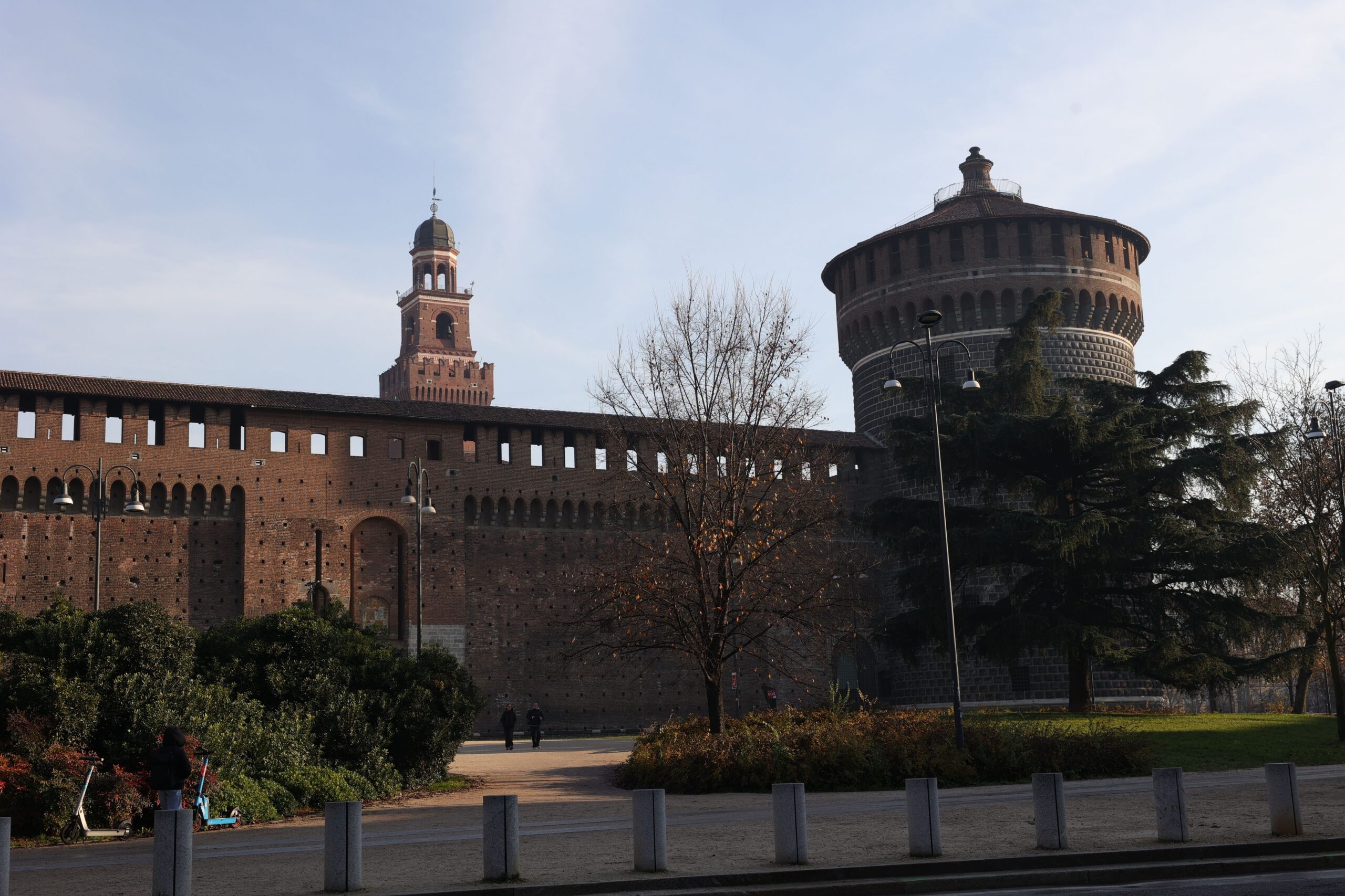 Castello Sforzesco w Mediolanie