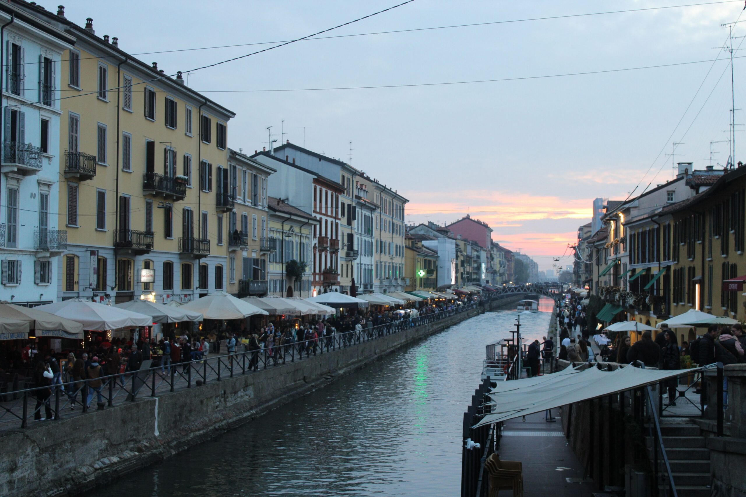 Dzielnica Navigli w Mediolanie