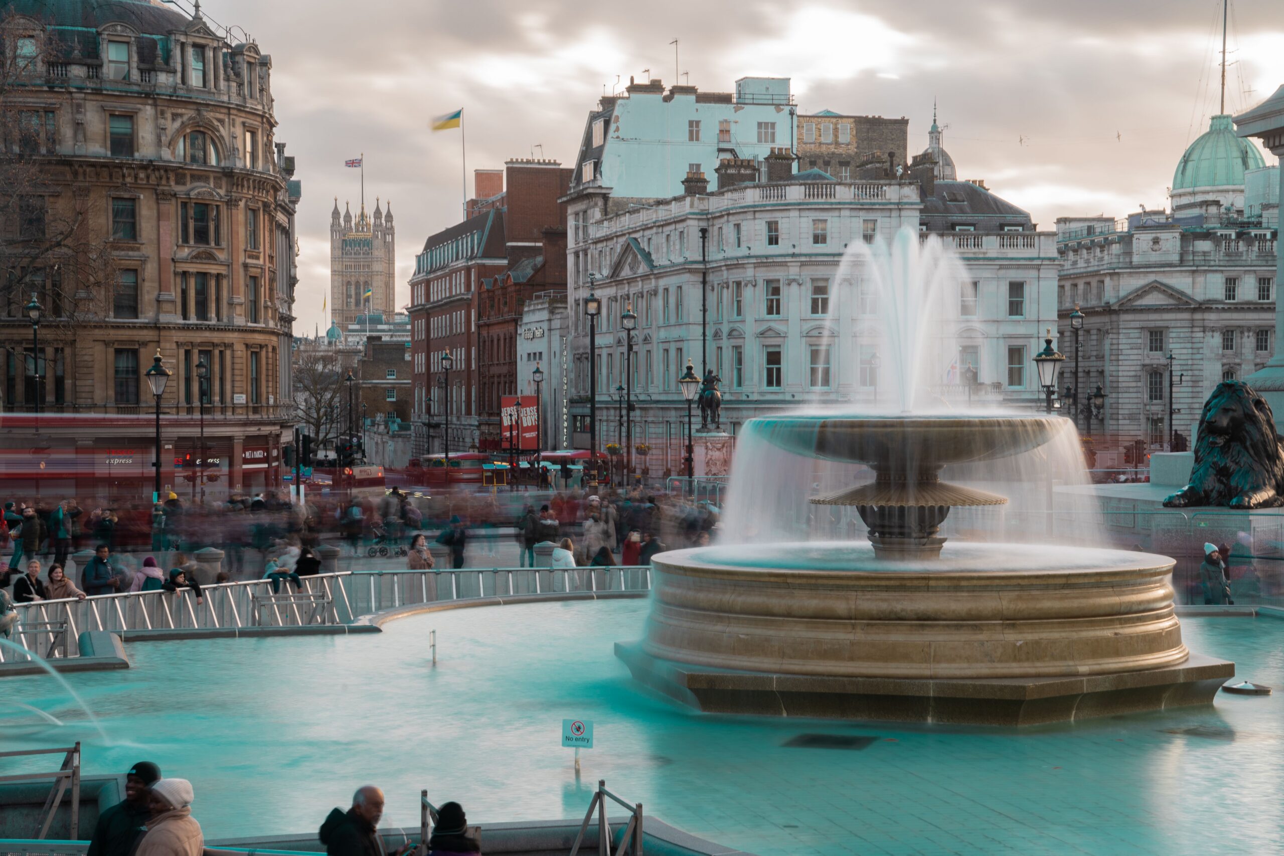 Trafalgar Square w Londynie