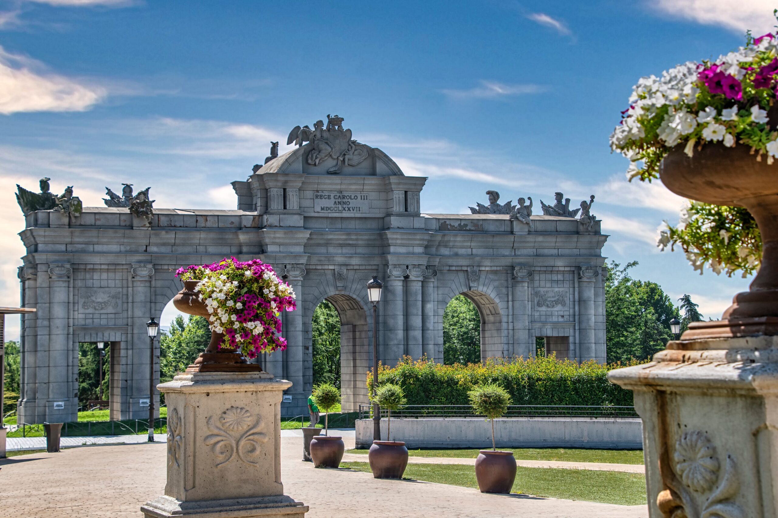 Puerta de Alcalá w Madrycie