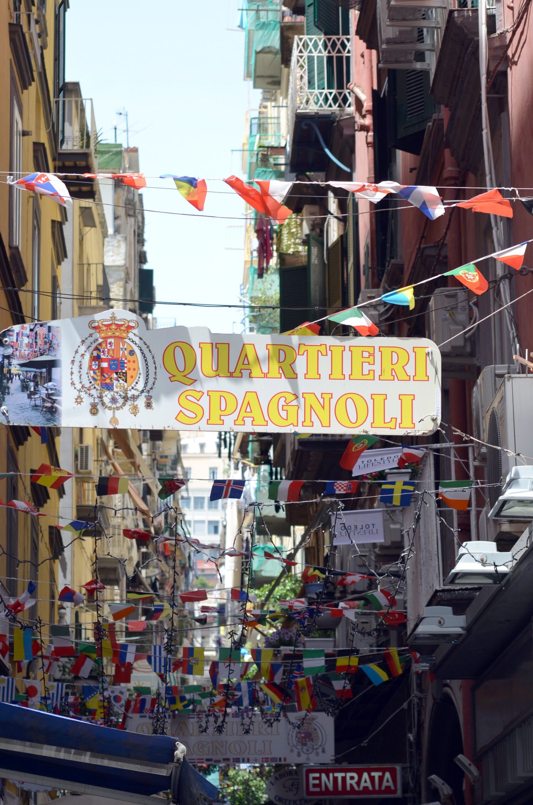 Quartieri Spagnoli w Neapolu